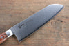 Tamahagane kyoto 63 Layer Damascus Santoku  175mm KP-1114 - Japannywholesale