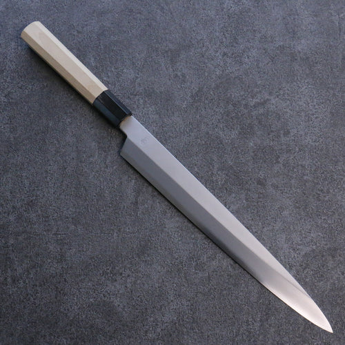 Kikuzuki Silver Steel No.3 Bokashi Yanagiba  270mm Magnolia Handle - Japannywholesale