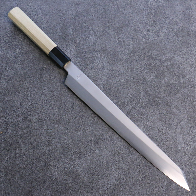 Kikuzuki Silver Steel No.3 Bokashi Kiritsuke Yanagiba  270mm Magnolia Handle - Japannywholesale