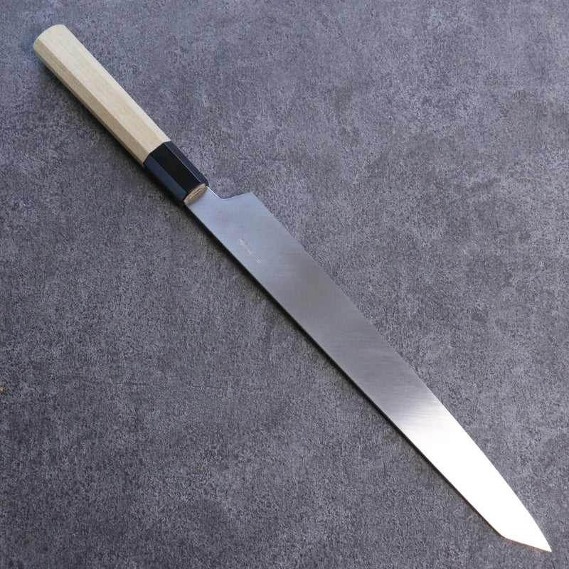 Kikuzuki Silver Steel No.3 Bokashi Kiritsuke Yanagiba  270mm Magnolia Handle - Japannywholesale