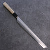 Kikuzuki Silver Steel No.3 Kasumitogi Sakimaru Takohiki Japanese Knife 270mm Magnolia Handle - Japannywholesale