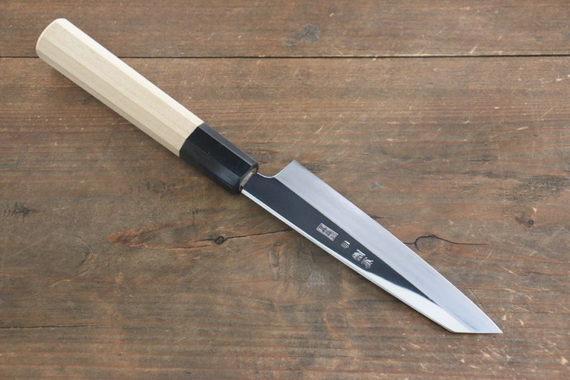 Choyo White Steel Mirrored Finish Kiritsuke Petty-Utility  135mm Magnolia Handle - Japannywholesale