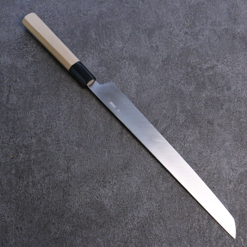 Kikuzuki Silver Steel No.3 Bokashi Sakimaru Takohiki  270mm Magnolia Handle - Japannywholesale