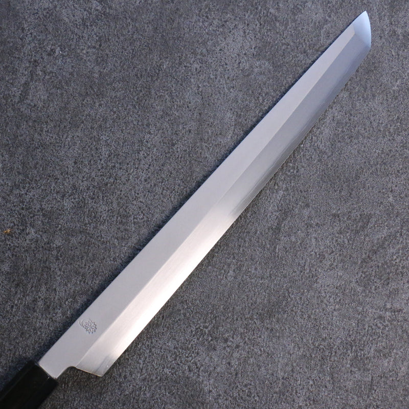 Kikuzuki Silver Steel No.3 Kasumitogi Sakimaru Takohiki Japanese Knife 270mm Magnolia Handle - Japannywholesale