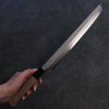 Kikuzuki Silver Steel No.3 Bokashi Sakimaru Takohiki  270mm Magnolia Handle - Japannywholesale