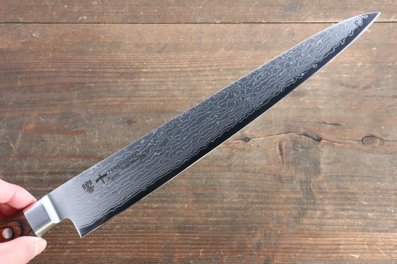 Tamahagane kyoto 63 Layer Damascus Sujihiki  270mm KP-1112 - Japannywholesale