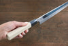 Choyo White Steel Mirrored Finish Kengata Yanagiba  300mm Magnolia Handle - Japannywholesale