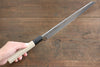 Choyo White Steel Mirrored Finish Kiritsuke Yanagiba  270mm Magnolia Handle - Japannywholesale