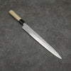 Kikuzuki Silver Steel No.3 Bokashi Yanagiba  300mm Magnolia Handle - Japannywholesale