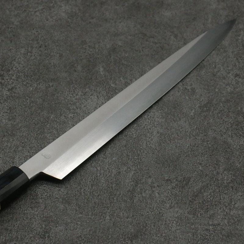 Kikuzuki Silver Steel No.3 Bokashi Yanagiba  300mm Magnolia Handle - Japannywholesale