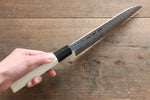 Sakai Takayuki AUS10 45 Layer Damascus Santoku  180mm Magnolia Handle - Japannywholesale