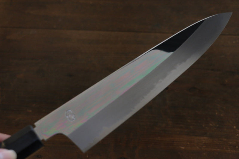 Choyo White Steel Mirrored Finish Gyuto  210mm Magnolia Handle - Japannywholesale