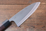 Nao Yamamoto Silver Steel No.3 Nashiji Deba  150mm Shitan Handle - Japannywholesale