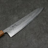 Seisuke SLD Washiji Gyuto Japanese Knife 240mm Burnt Oak Handle - Japannywholesale