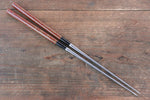 Moribashi Cooking Chopstick RedGreendots 165mm - Japannywholesale