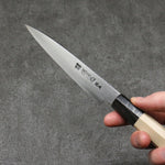 Minamoto Akitada Silver Steel No.3 Kasumitogi Petty-Utility Japanese Knife 150mm Magnolia Handle - Japannywholesale
