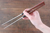 Moribashi Cooking Chopstick RedGreendots 165mm - Japannywholesale