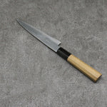 Minamoto Akitada White Steel No.2 Kasumitogi Petty-Utility Japanese Knife 150mm Magnolia Handle - Japannywholesale