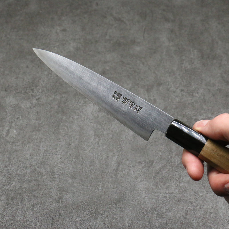 Minamoto Akitada White Steel No.2 Kasumitogi Petty-Utility Japanese Knife 150mm Magnolia Handle - Japannywholesale