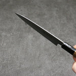 Minamoto Akitada White Steel No.2 Kasumitogi Petty-Utility Japanese Knife 150mm Magnolia Handle - Japannywholesale