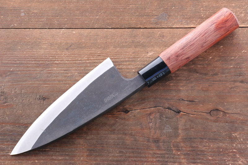 Nao Yamamoto White Steel No.1 Kurouchi Deba  150mm Bubinga Handle - Japannywholesale