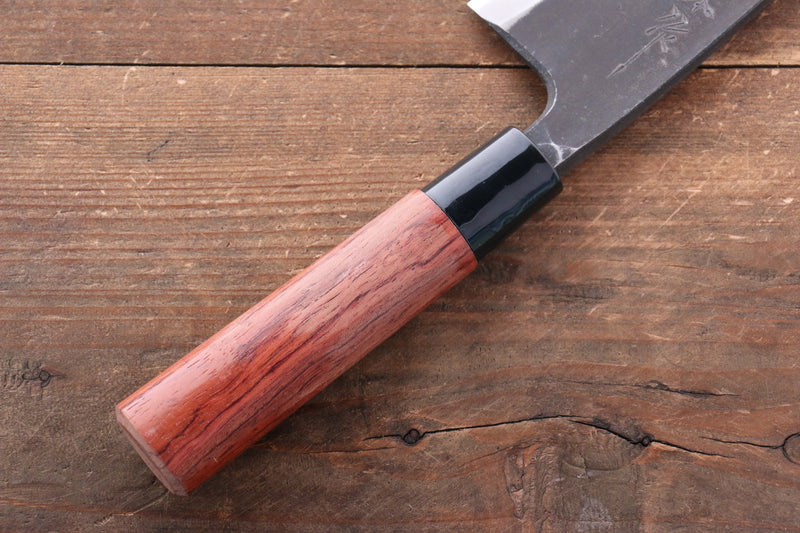 Nao Yamamoto White Steel No.1 Kurouchi Deba  150mm Bubinga Handle - Japannywholesale