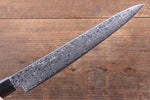 Seisuke AUS10 Damascus Sujihiki  240mm Shitan Handle - Japannywholesale