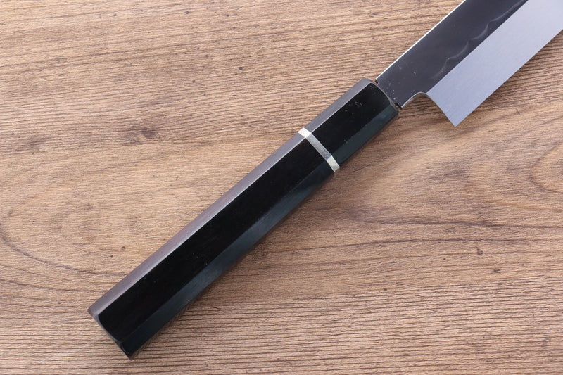 Sakai Takayuki Mt.Fuji Honyaki White Steel No.2 Yanagiba  300mm Ebony with Ring Handle with Sheath - Japannywholesale