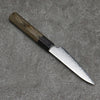 Seisuke VG10 Damascus Petty-Utility Japanese Knife 105mm Gray Pakka wood Handle - Japannywholesale