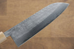 Kunihira VG1 Hammered Santoku  170mm Morado Handle - Japannywholesale