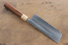 Kunihira VG1 Hammered Nakiri  165mm Morado Handle - Japannywholesale