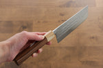 Kunihira VG1 Hammered Nakiri  165mm Morado Handle - Japannywholesale