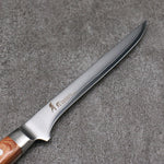 Sakai Takayuki VG5 Boning Japanese Knife 160mm Brown Pakka wood Handle - Japannywholesale