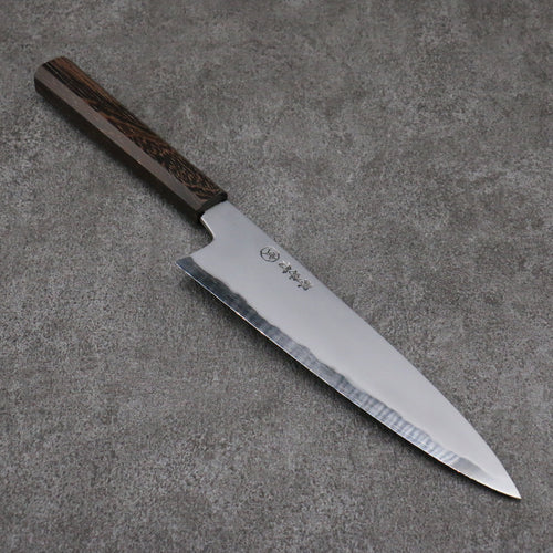 Sakai Takayuki Sanpou White Steel No.2 Gyuto Japanese Knife 210mm Wenge Handle - Japannywholesale