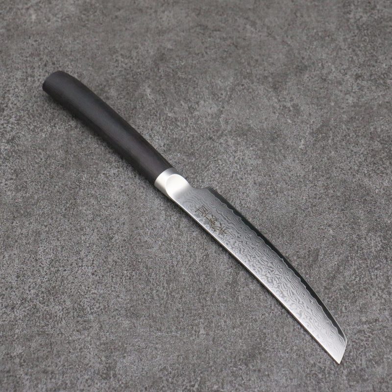 Shizu Set of 4 VG10 Damascus Steak Japanese Knife 130mm Black Pakka wood Handle - Japannywholesale