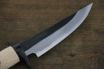 Tsukasa Hinoura White Steel Kurouchi Hunter Knife Japanese Chef Knife 130mm with Oak Handle - Japannywholesale