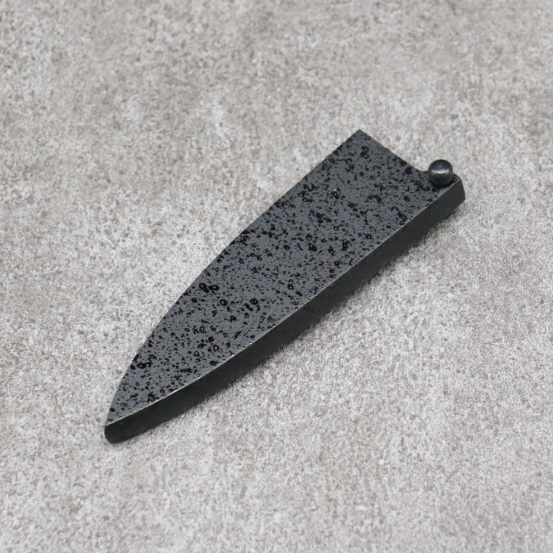 Kuroshime Magnolia Sheath for 80mm Petty-Utility with Plywood pin Kaneko - Japannywholesale