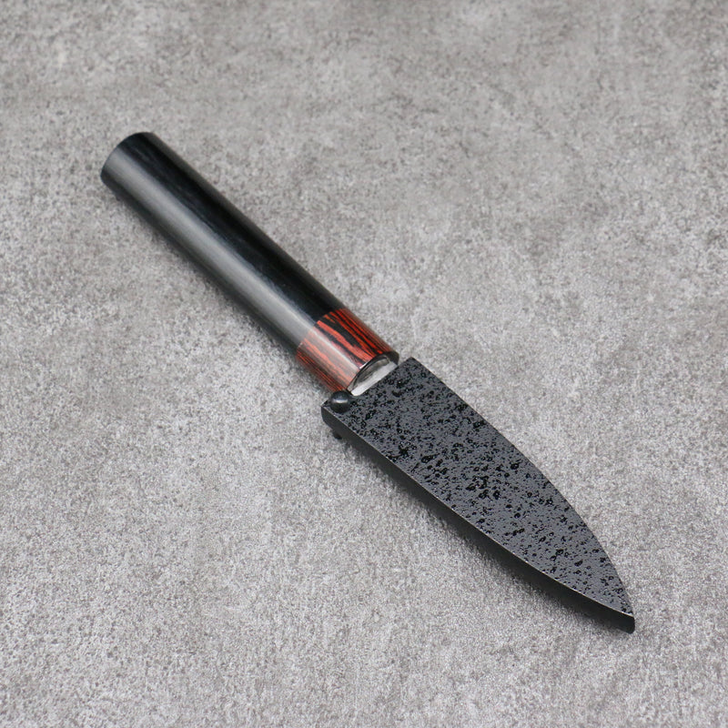 Kuroshime Magnolia Sheath for 80mm Petty-Utility with Plywood pin Kaneko - Japannywholesale