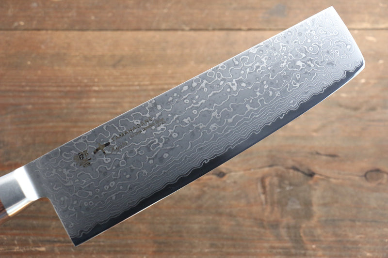 Tamahagane kyoto 63 Layer Damascus Nakiri  180mm KP-1165 - Japannywholesale