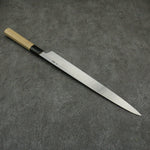 Kikuzuki White Steel No.2 Kurouchi Yanagiba Japanese Knife 300mm Magnolia Handle - Japannywholesale