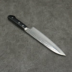 Kanetsune VG1 Hammered Gyuto Japanese Knife 180mm Black Pakka wood Handle - Japannywholesale