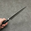 Kanetsune VG1 Hammered Gyuto Japanese Knife 180mm Black Pakka wood Handle - Japannywholesale