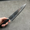 Kanetsune VG1 Hammered Gyuto Japanese Knife 210mm Black Pakka wood Handle - Japannywholesale