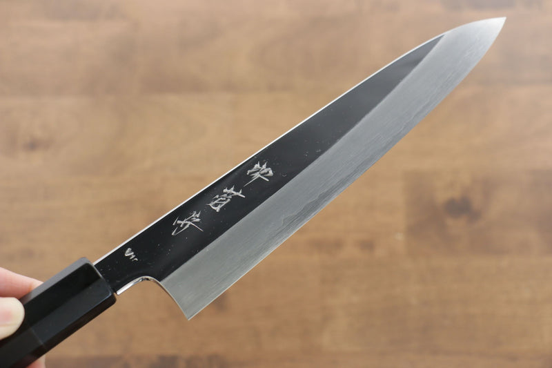 Sakai Kikumori VG10 Mirrored Finish Gyuto  210mm Ebony Wood Handle - Japannywholesale