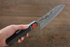 Shigeki Tanaka SG2 Damascus Santoku  165mm Ebony Wood Handle - Japannywholesale