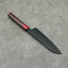 Sakai Takayuki Kurokage VG10 Hammered Teflon Coating Santoku Japanese Knife 170mm Rosewood Handle - Japannywholesale