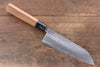 Kunihira Tanryu VG1 Damascus Santoku  170mm Walnut Handle - Japannywholesale