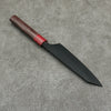 Sakai Takayuki Kurokage VG10 Hammered Teflon Coating Kiritsuke Santoku Japanese Knife 160mm Rosewood Handle - Japannywholesale