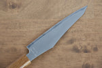 Jikko Fujisan Blue Steel No.2 Petty-Utility  135mm Oak Handle - Japannywholesale