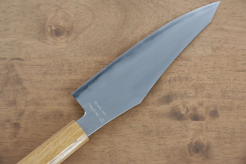 Jikko Fujisan Blue Steel No.2 Santoku  180mm Oak Handle - Japannywholesale